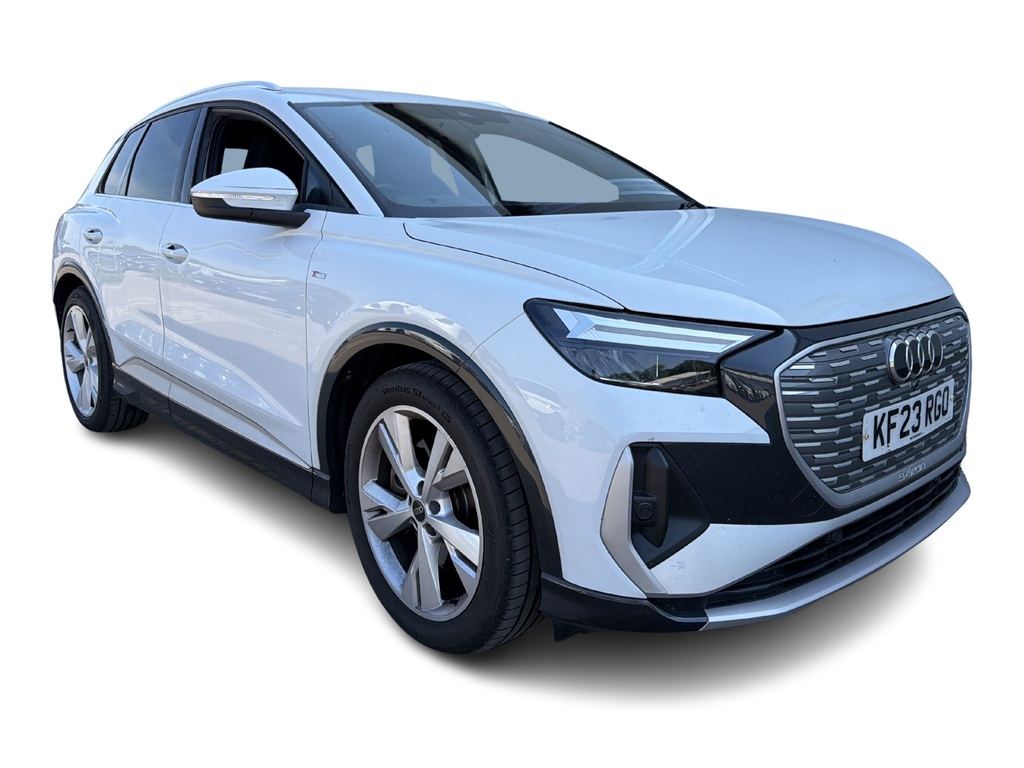 Audi Q4 E Tron 40 S Line 82Kwh White