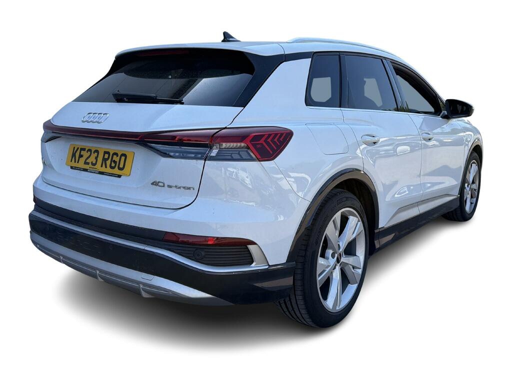 Audi Q4 E Tron 40 S Line 82Kwh KF23RGO White #2