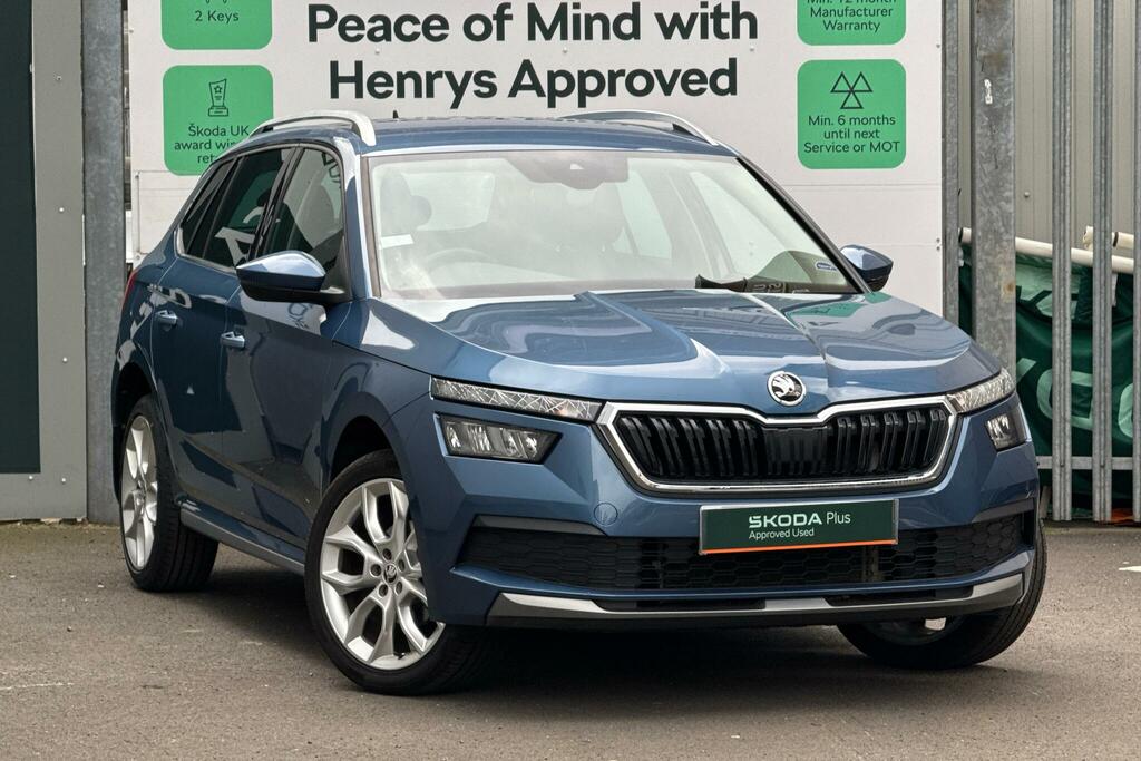 Skoda Kamiq Kamiq 1.0 Tsi 116Ps Se L Suv Lez Compliant 20 Blue