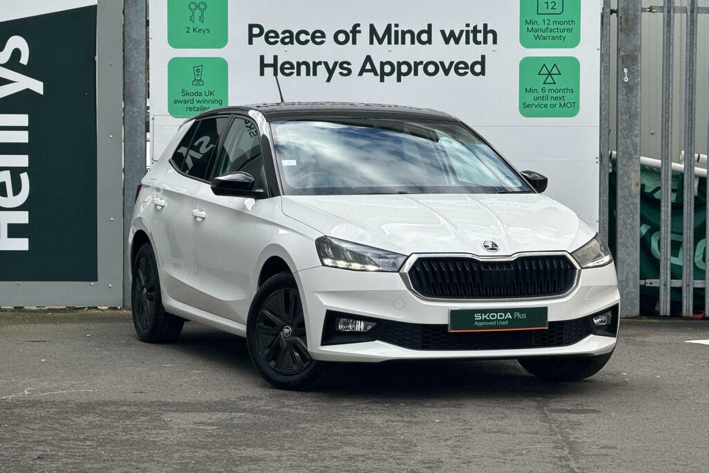 Skoda Fabia Fabia 1.0 Tsi 95Ps Colour Edition Hatchback Lez White