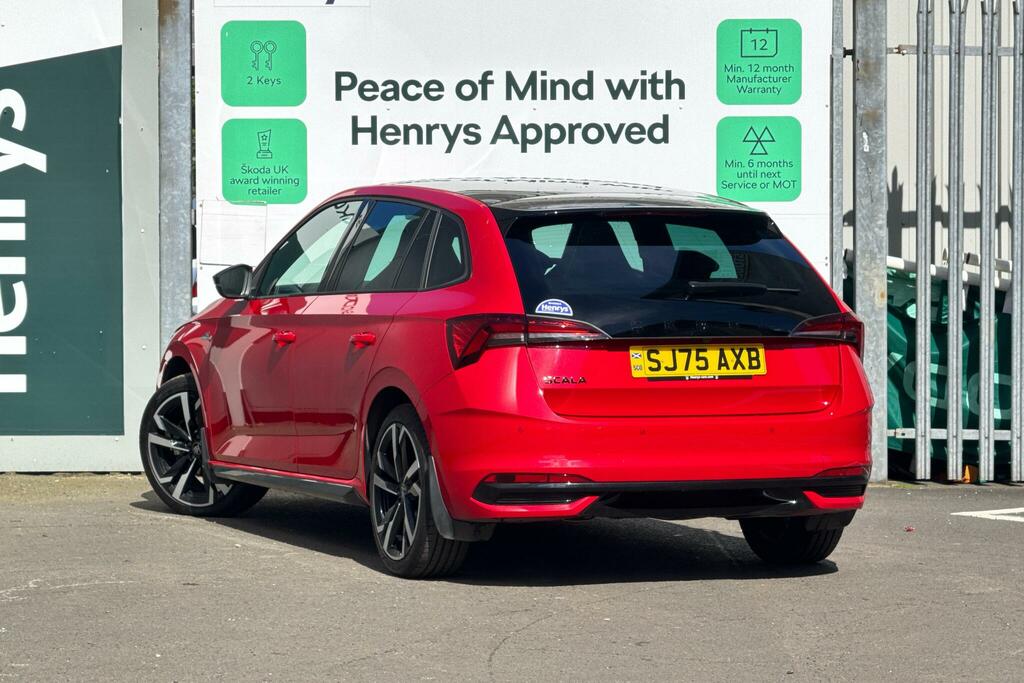 Skoda Scala Scala 1.0 Tsi 116Ps Monte Carlo Edition SJ75AXB Red #3