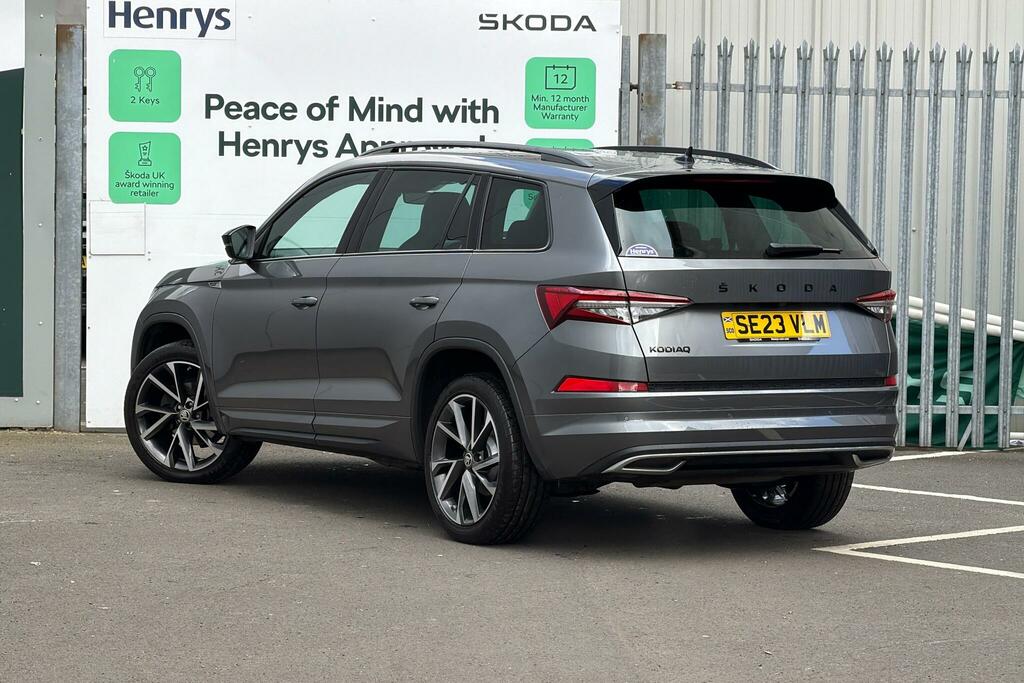 Skoda Kodiaq Kodiaq 1.5 Tsi 150Ps Sportline 7 Seats SE23VLM Grey #3