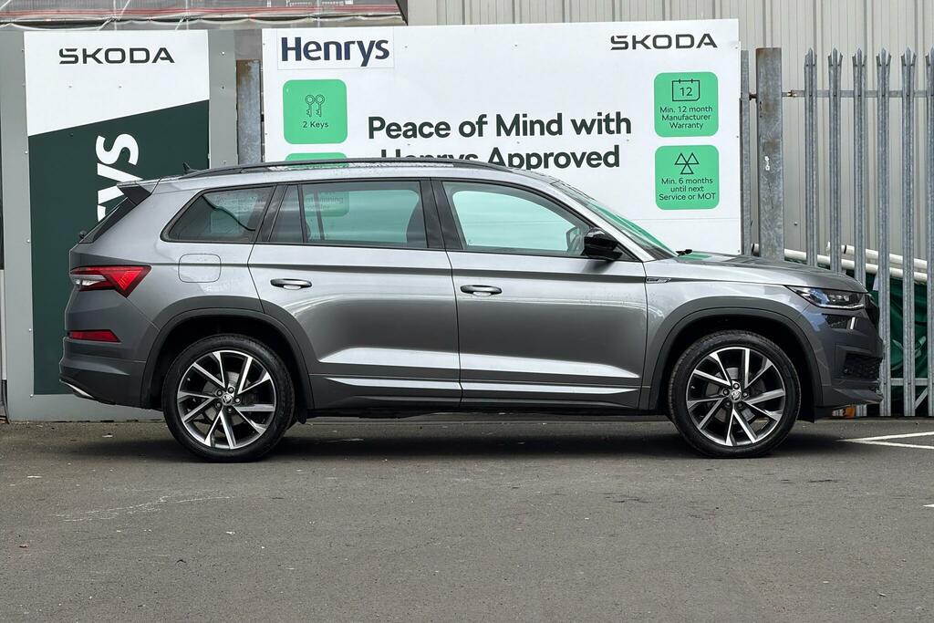 Skoda Kodiaq Kodiaq 1.5 Tsi 150Ps Sportline 7 Seats SE23VLM Grey #4