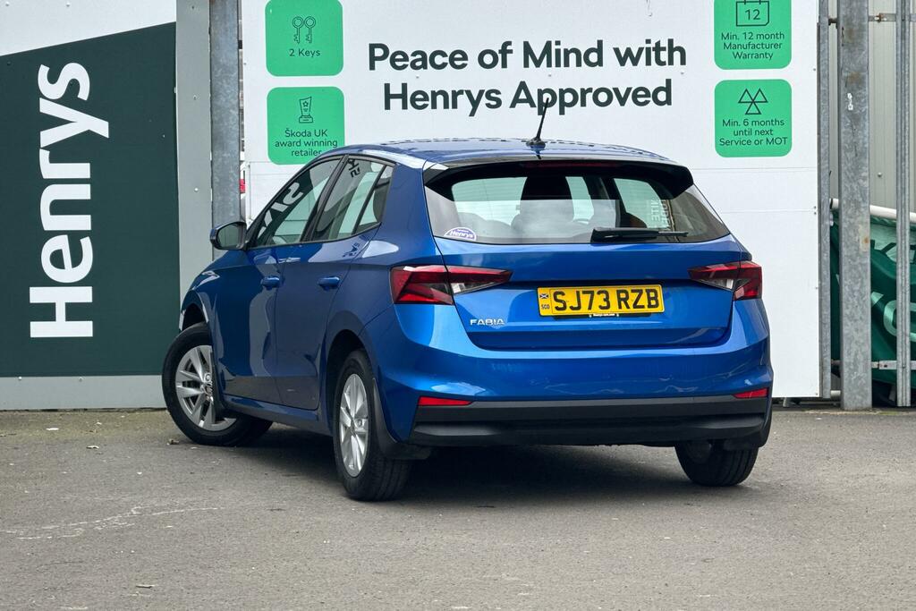 Skoda Fabia Fabia 1.0 Tsi 95Ps Se Comfort Hatchback Lez Com SJ73RZB Blue #3