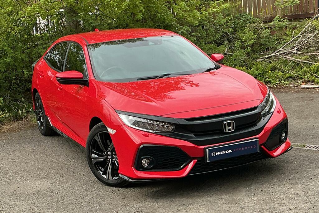Honda Civic Civic 1.5 Vtec Turbo Gpf Sport Euro 6 Ss 19 Red