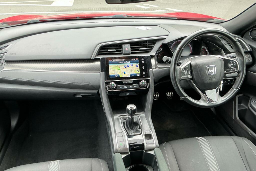 Honda Civic Civic 1.5 Vtec Turbo Gpf Sport Euro 6 Ss 19 Red #4