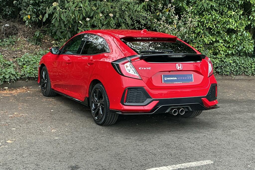 Honda Civic Civic 1.5 Vtec Turbo Gpf Sport Euro 6 Ss 19 Red #3