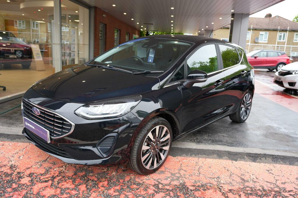 Ford Fiesta Fiesta 1.0T Ecoboost Mhev Titanium X Hatchback Black #4