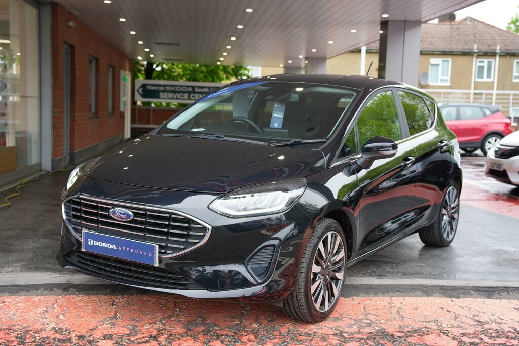 Ford Fiesta Fiesta 1.0T Ecoboost Mhev Titanium X Hatchback Black