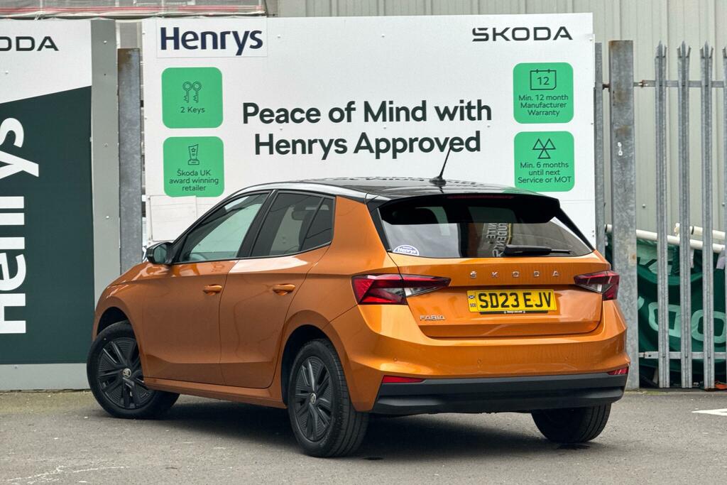 Skoda Fabia Fabia 1.0 Mpi 80 Colour Edition Lez Compliant SD23EJV Orange #3