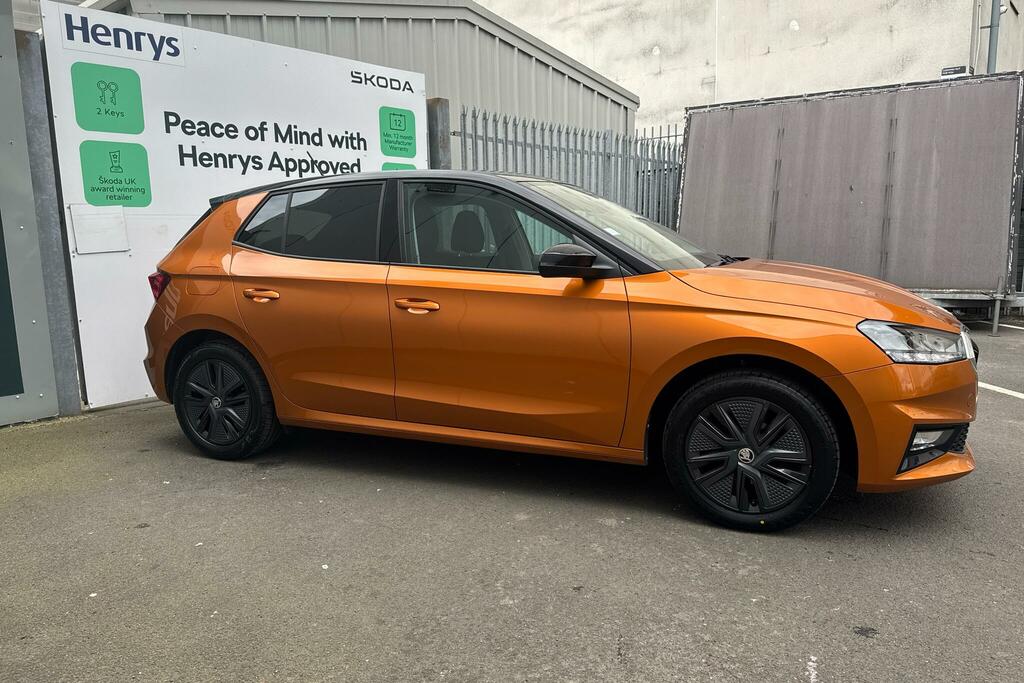 Skoda Fabia Fabia 1.0 Mpi 80 Colour Edition Lez Compliant SD23EJV Orange #4