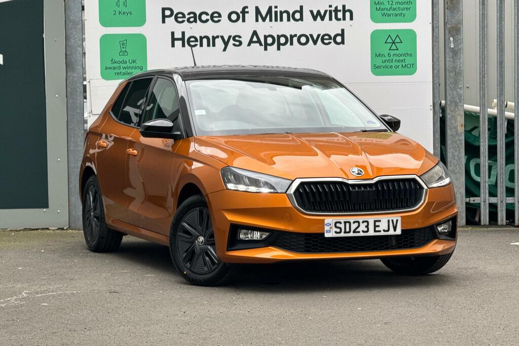 Skoda Fabia Fabia 1.0 Mpi 80 Colour Edition Lez Compliant Orange