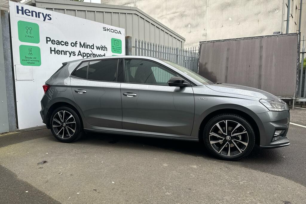 Skoda Fabia Fabia 1.0 Tsi 116 Monte Carlo Lez Compliant SJ24TFZ Grey #4