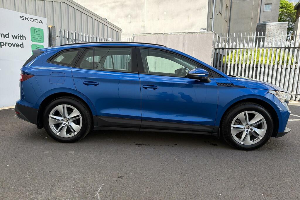 Skoda ENYAQ Enyaq 125Kw 50 55Kwh Lez Compliant 252 SJ25FGD Blue #4