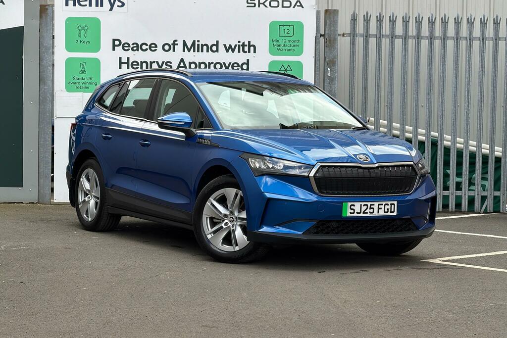 Skoda ENYAQ Enyaq 125Kw 50 55Kwh Lez Compliant 252 Blue