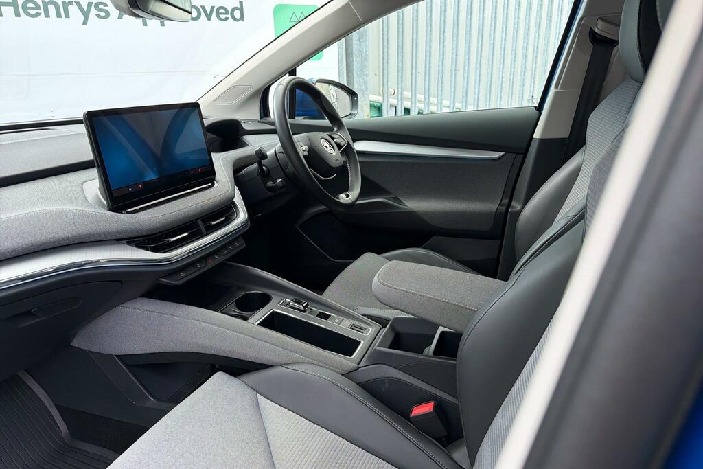Skoda ENYAQ Enyaq 125Kw 50 55Kwh Lez Compliant 252 SJ25FGD Blue #2