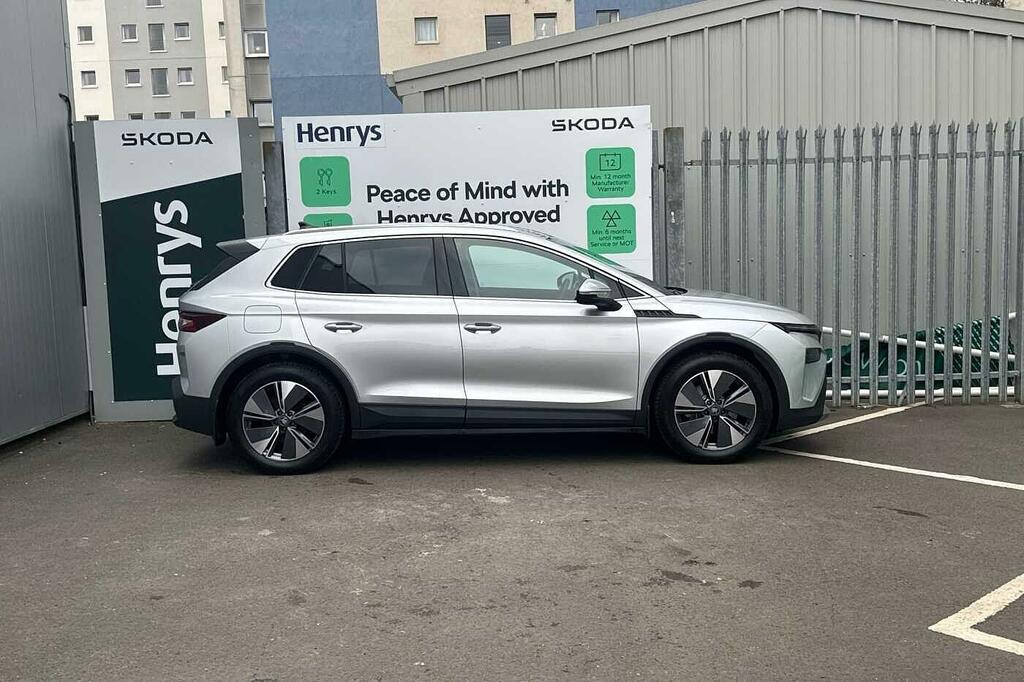 Skoda Elroq Elroq 150Kw 60 Edition 63Kwh Lez Complia SJ25FDF Silver #4