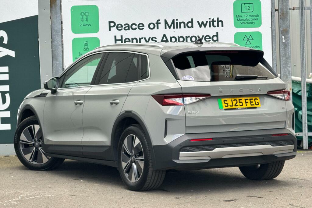Skoda Elroq Elroq 210Kw 85 Edition 82Kwh Lez Complia SJ25FEG Grey #3