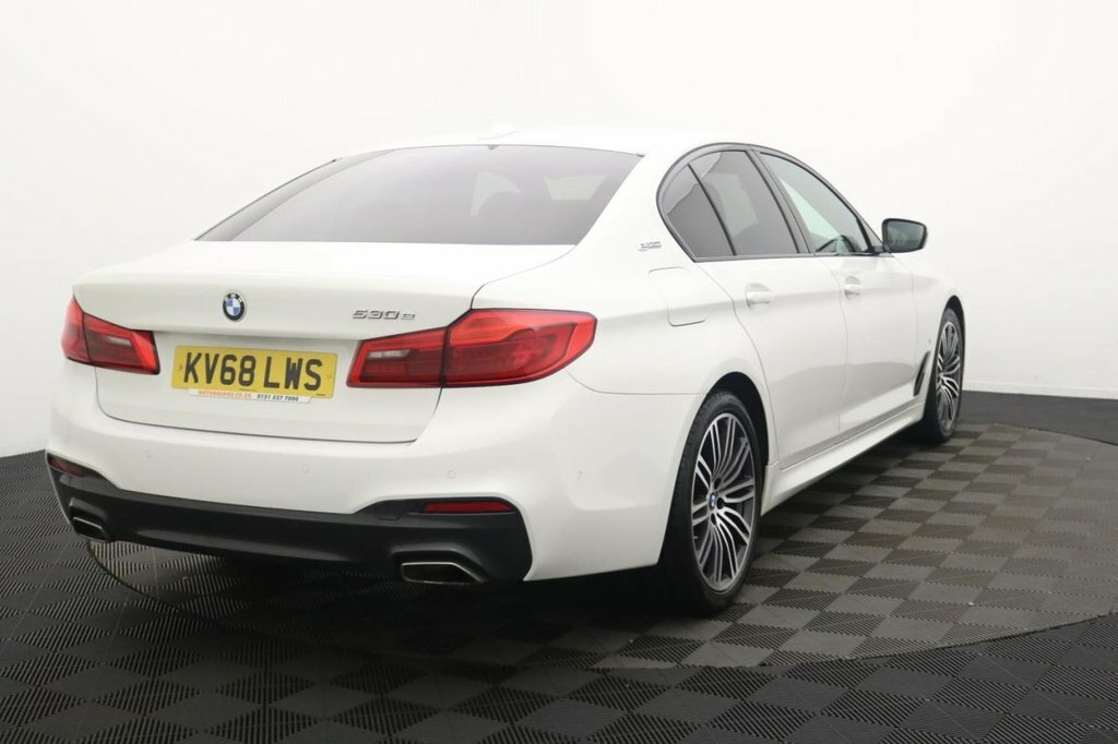 BMW 5 Series 2L M Sport KV68LWS White #4
