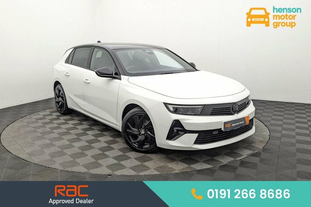 Vauxhall Astra 1.2L Gs Line White