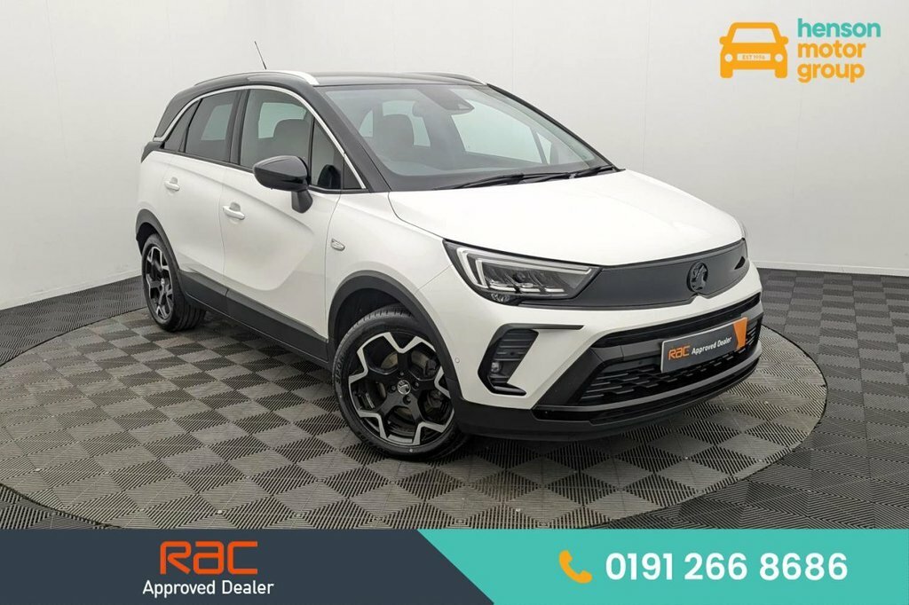 Vauxhall Crossland 1.2L Ultimate White