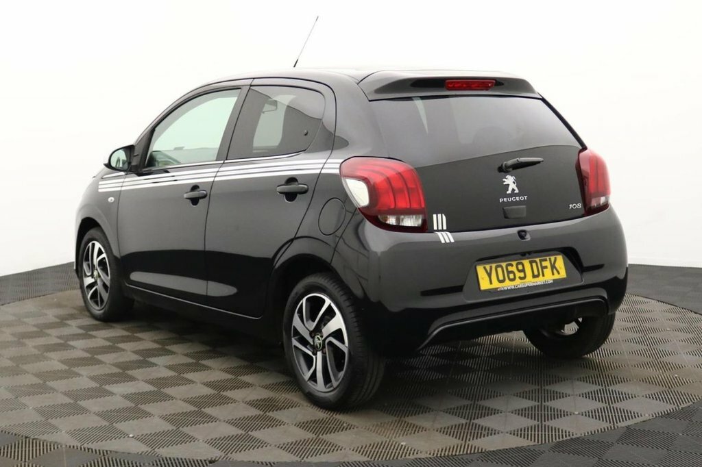 Peugeot 108 Hatchback YO69DFK Black #6