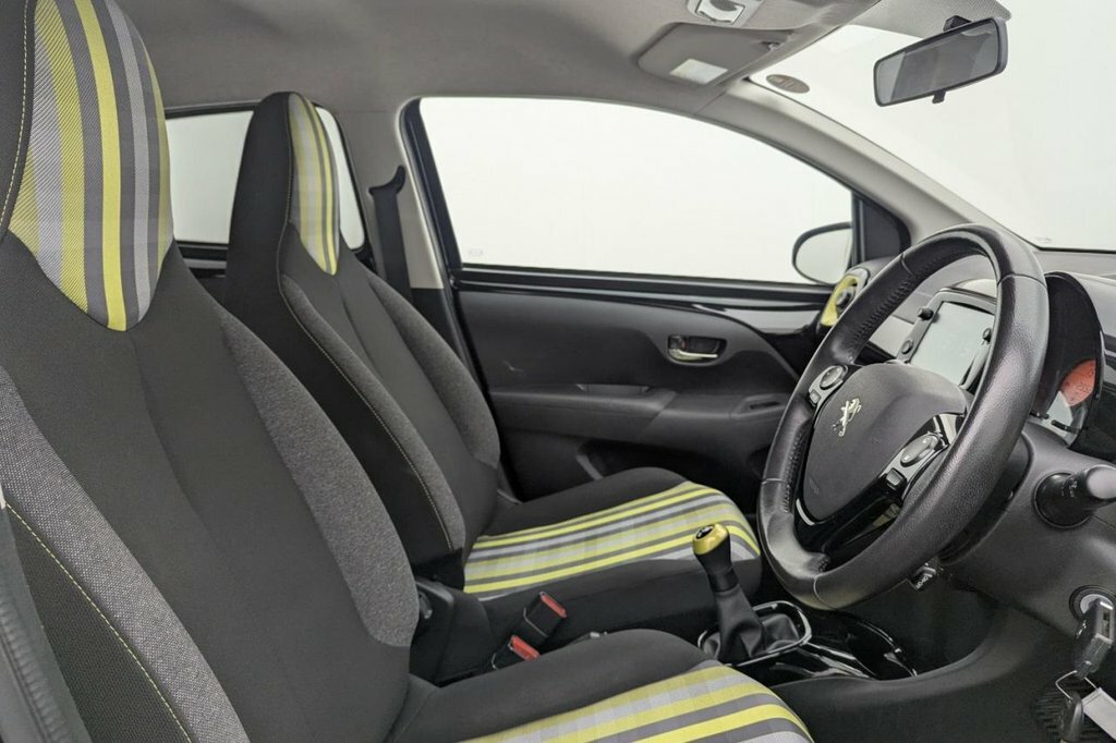 Peugeot 108 Hatchback YO69DFK Black #3