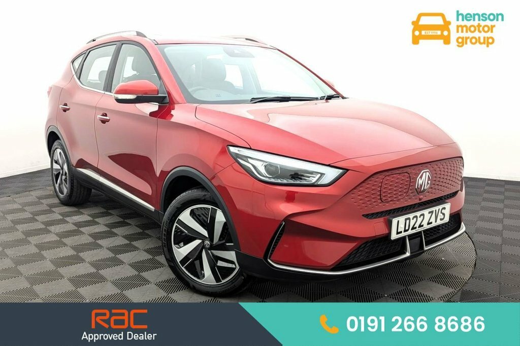 MG ZS Suv Red