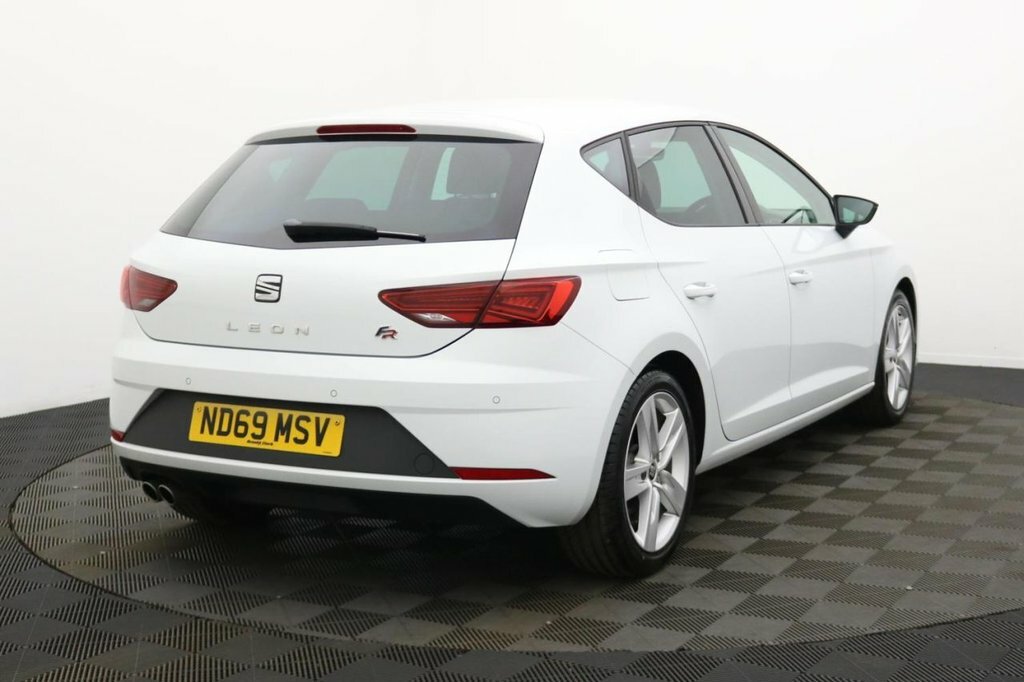 Seat Leon 1.5L Fr White #4