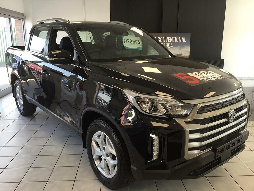SsangYong Musso 2.2D Rebel Pickup Double Cab 4Wd E Black