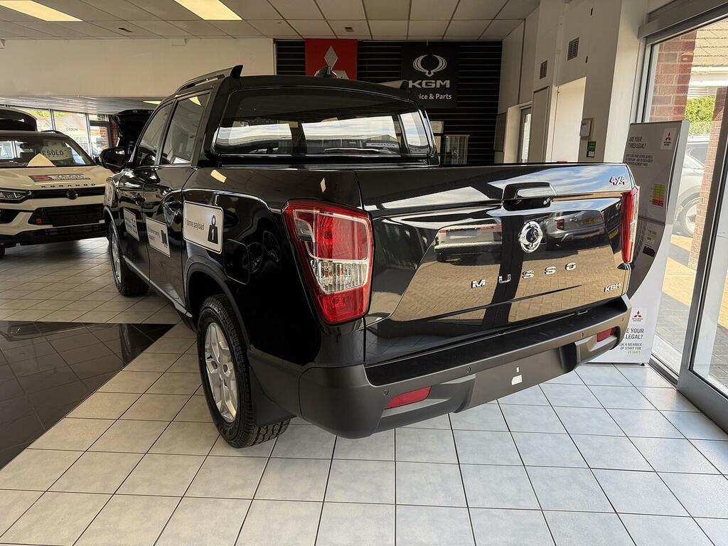 SsangYong Musso 2.2D Rebel Pickup Double Cab 4Wd E Black #4