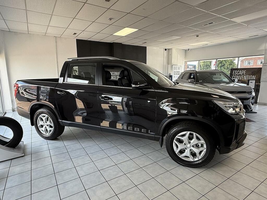 SsangYong Musso 2.2D Rebel Pickup Double Cab 4Wd E Black #3
