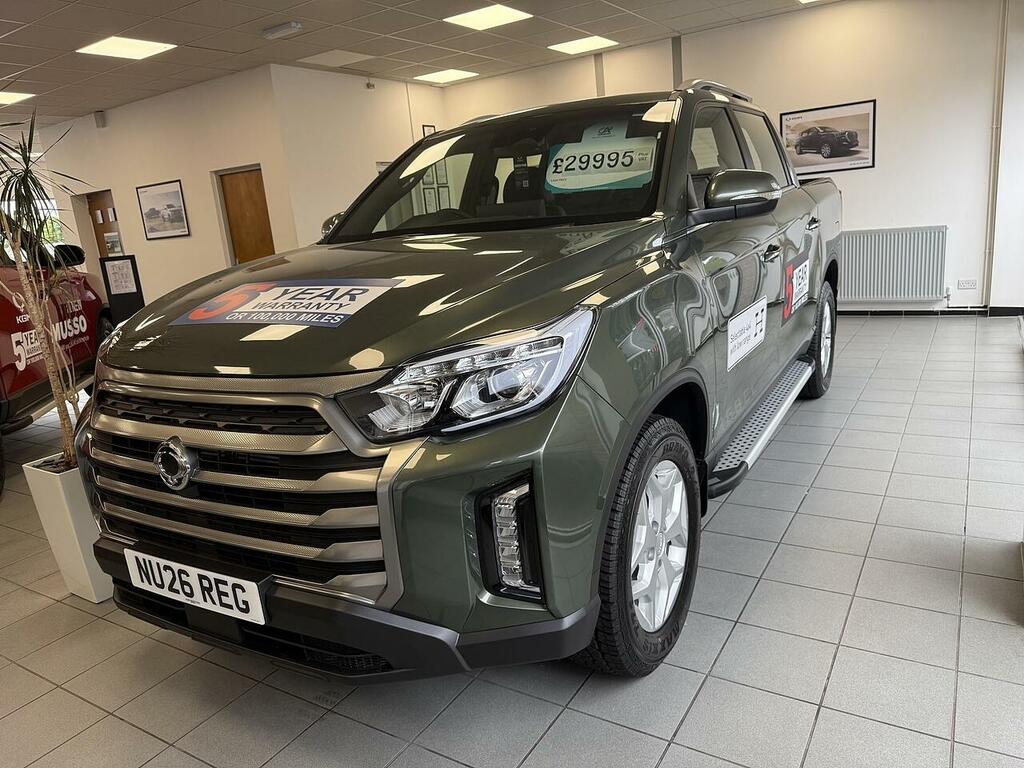 SsangYong Musso 2.2D Rebel Pickup Double Cab 4Wd E Green #2