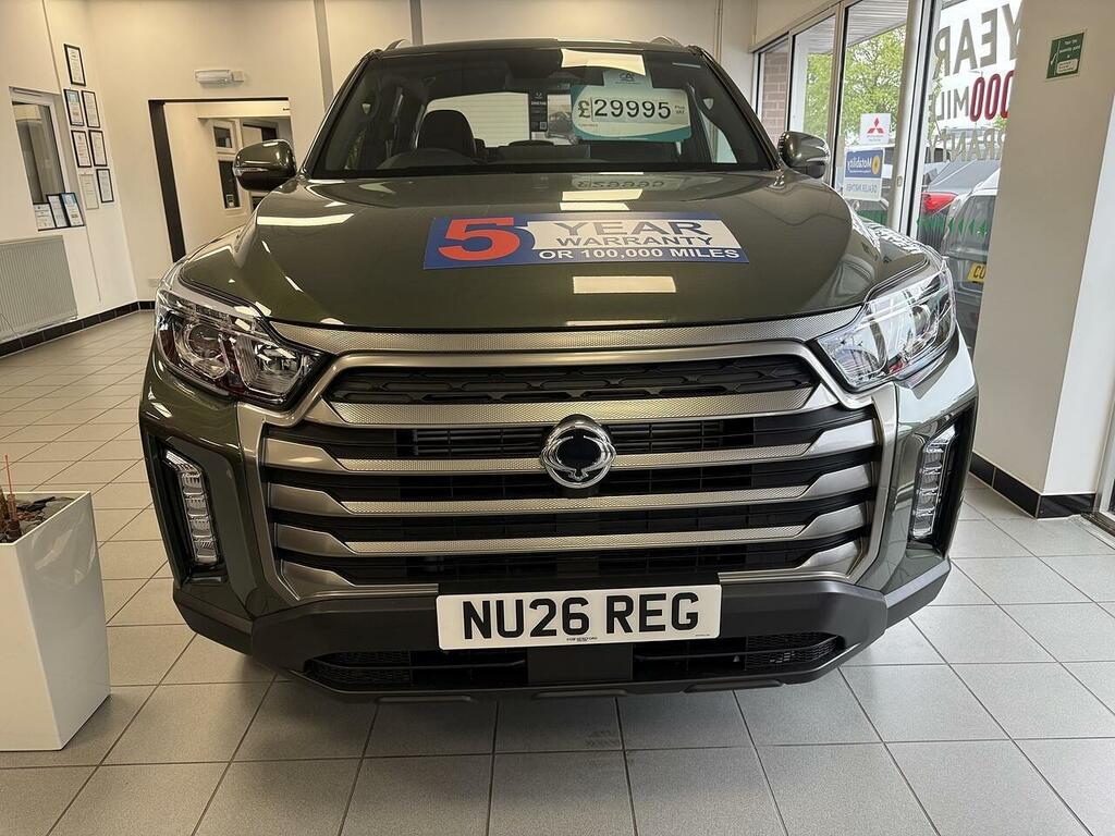 SsangYong Musso 2.2D Rebel Pickup Double Cab 4Wd E Green