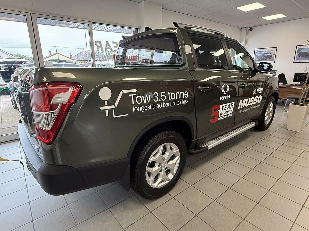 SsangYong Musso 2.2D Rebel Pickup Double Cab 4Wd E Green #3