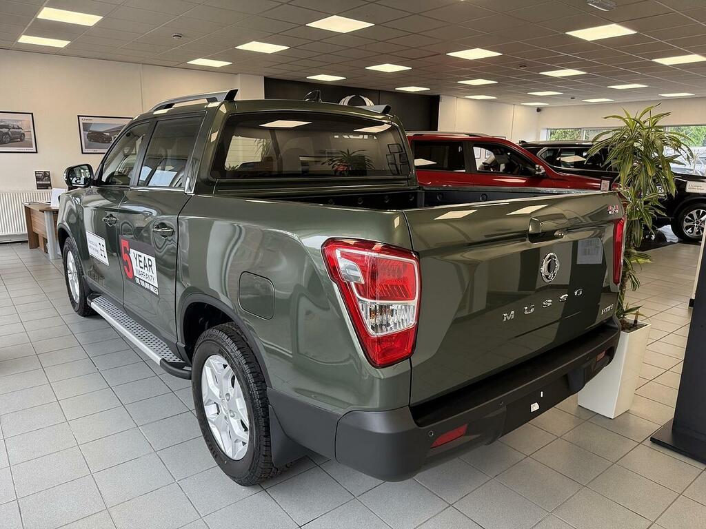 SsangYong Musso 2.2D Rebel Pickup Double Cab 4Wd E Green #5