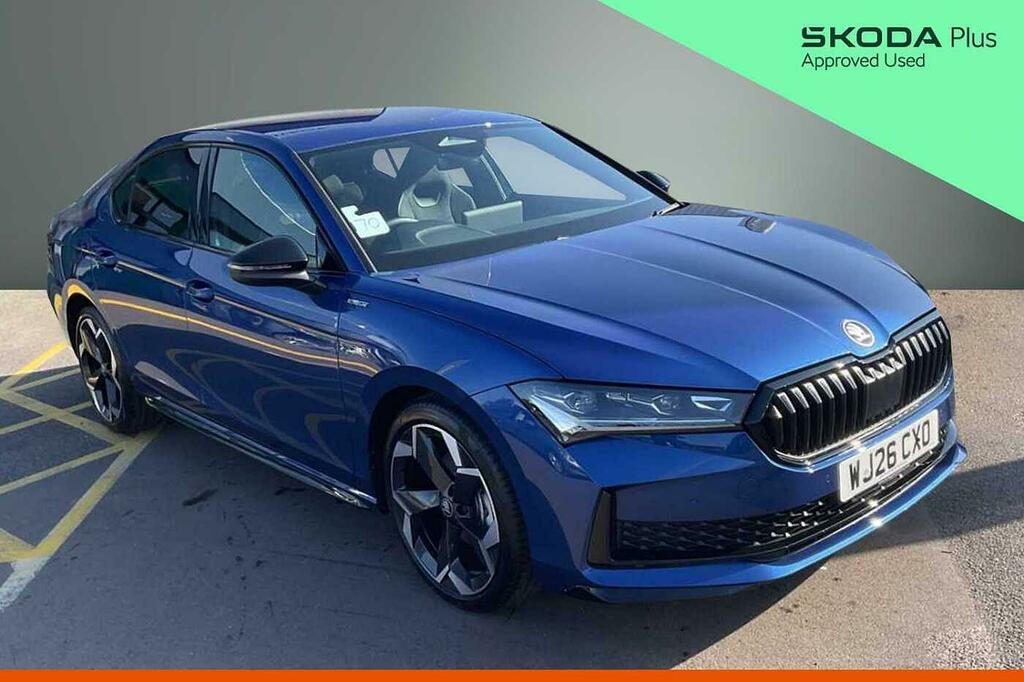 Skoda Superb 1.5 Tsi E-tec Sportline Dsg Blue