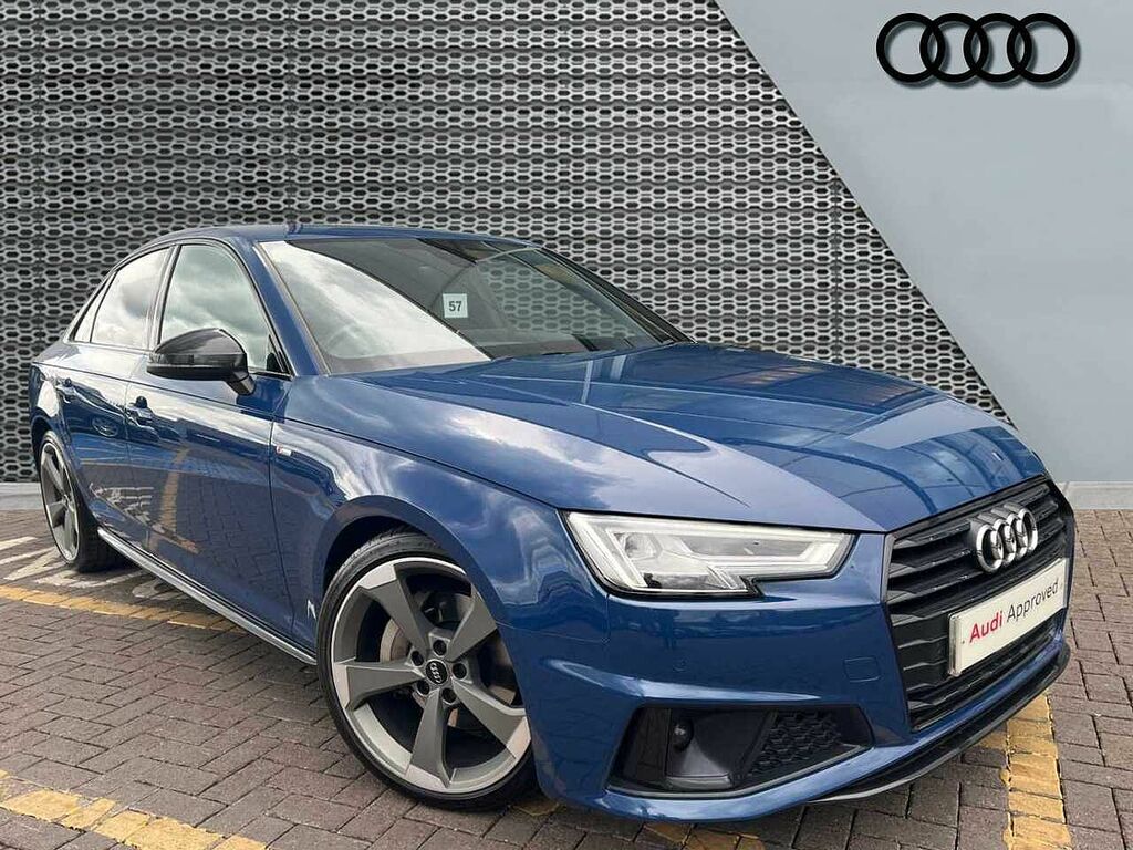 Audi A4 Black Edition 40 Tdi 190 Ps S Tronic Blue