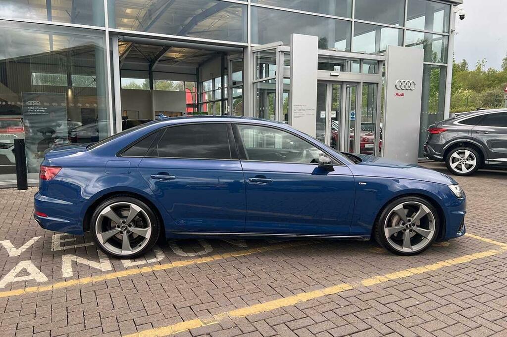 Audi A4 Black Edition 40 Tdi 190 Ps S Tronic FB19COJ Blue #4