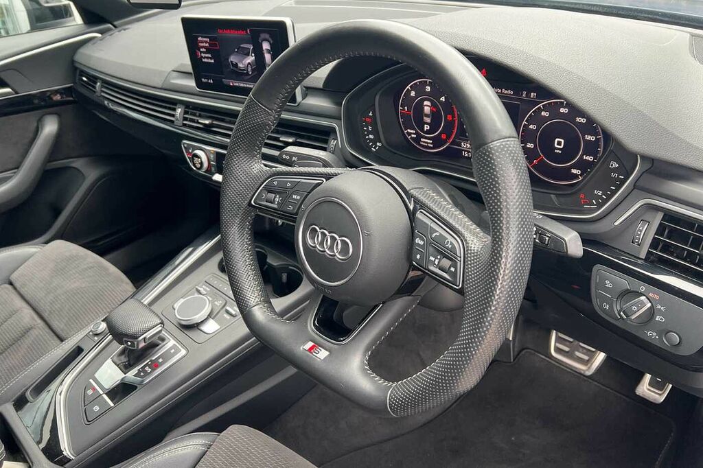 Audi A4 Black Edition 40 Tdi 190 Ps S Tronic FB19COJ Blue #6
