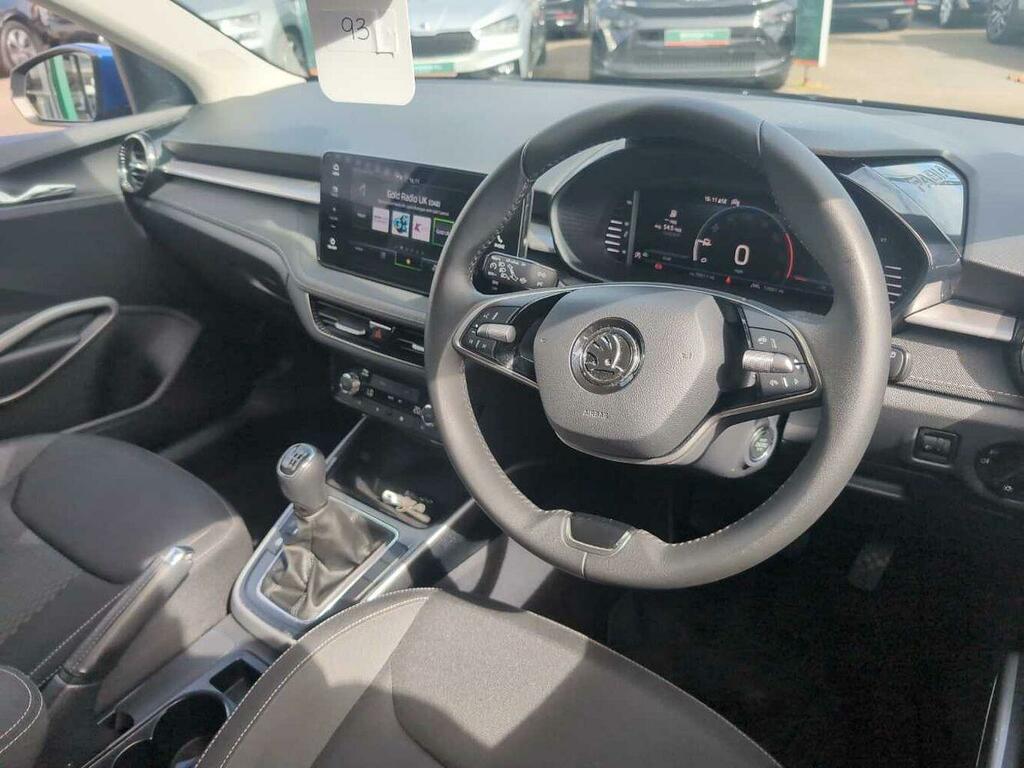 Skoda Fabia 1.0 Tsi 116 Se L WJ24MDF Blue #6