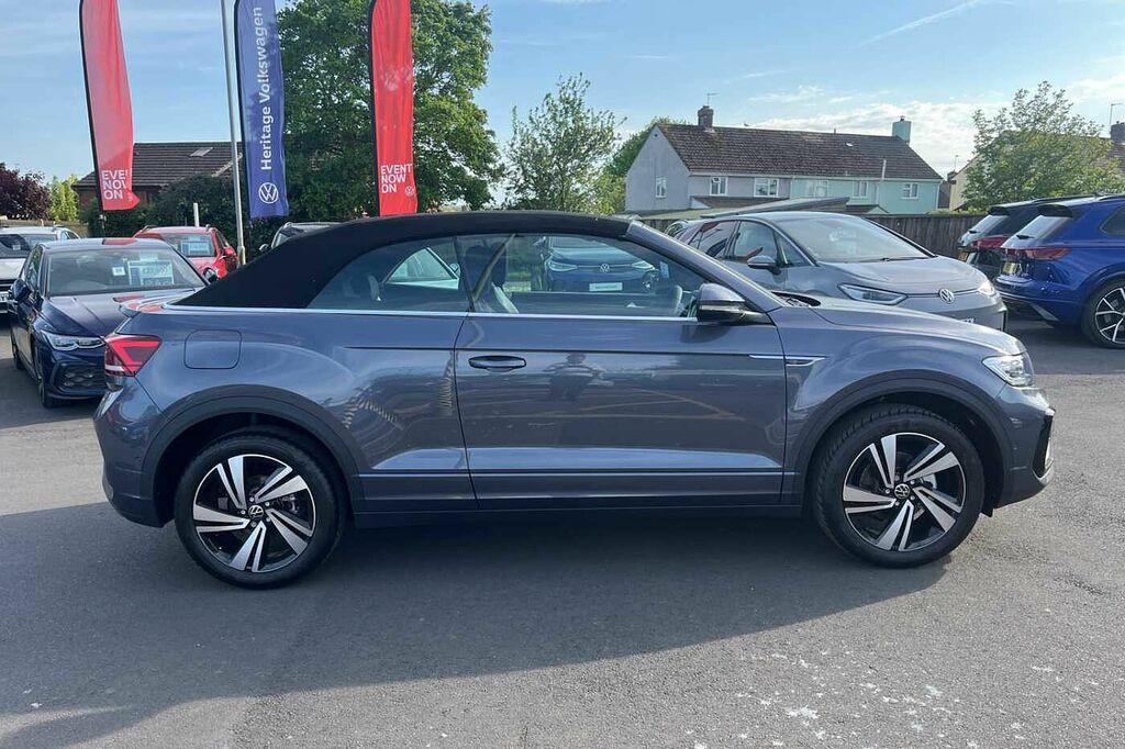 Volkswagen T-Roc 1.5 Tsi R-line Dsg HJ26WUA Grey #4