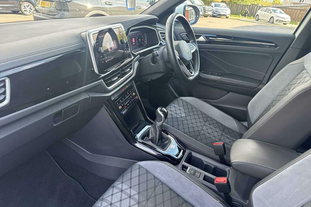 Volkswagen T-Roc 1.5 Tsi R-line HG73KYF White #2