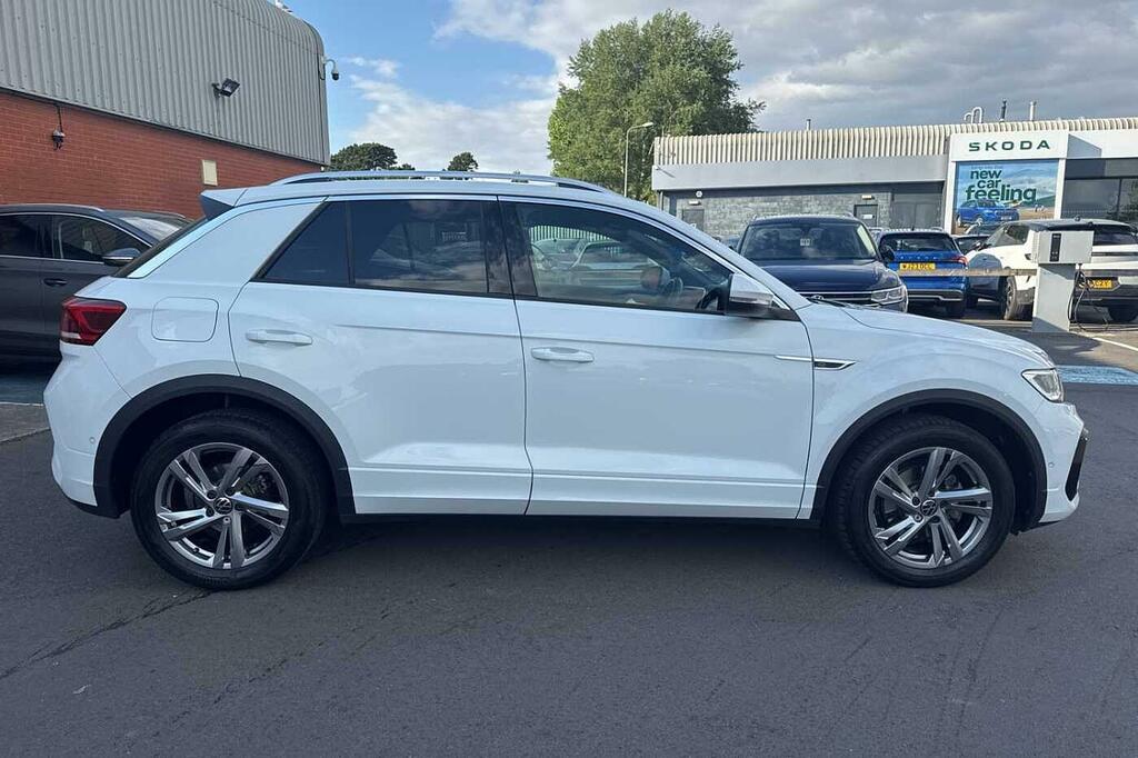 Volkswagen T-Roc 1.5 Tsi R-line HG73KYF White #4
