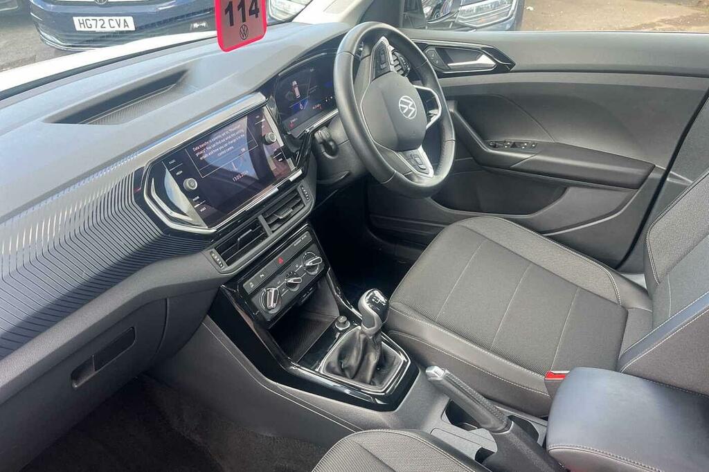 Volkswagen T-Cross 1.0 Tsi 110 Black Edition LO73WWC White #2