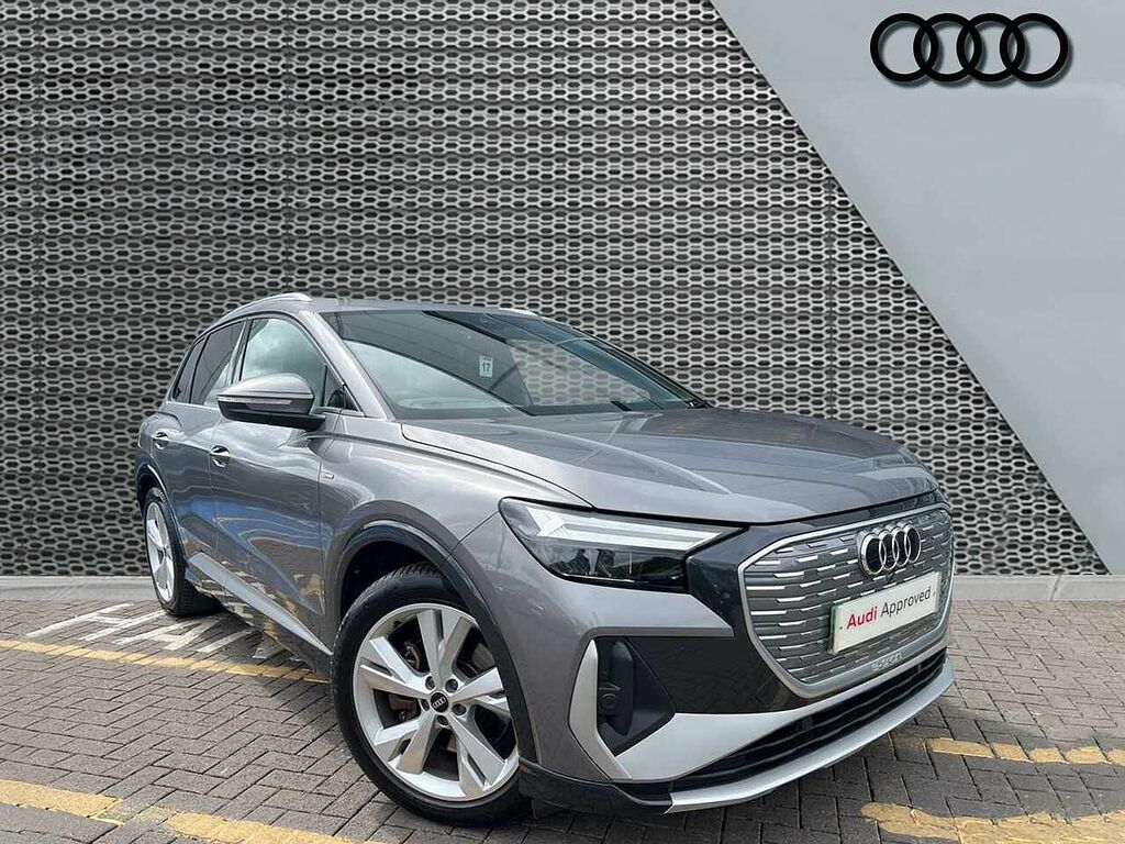 Audi Q4 E Tron Q4 S Line 40 E-tron 150,00 Kw Blue