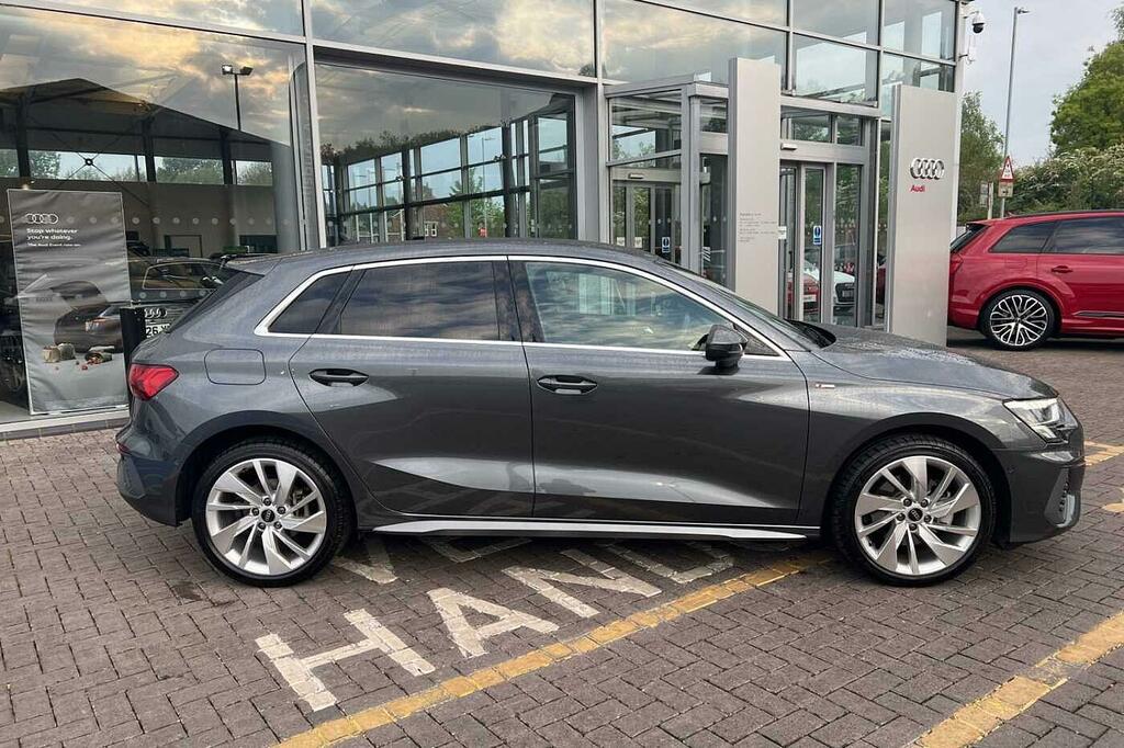 Audi A3 S Line 40 Tfsi E 204 Ps S Tronic VK23KHT Grey #4