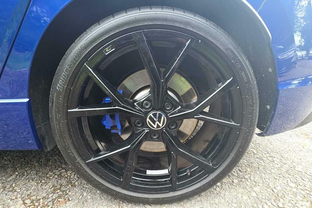 Volkswagen Golf 2.0 Tsi 320 R 4Motion Dsg HF74WGN Blue #5