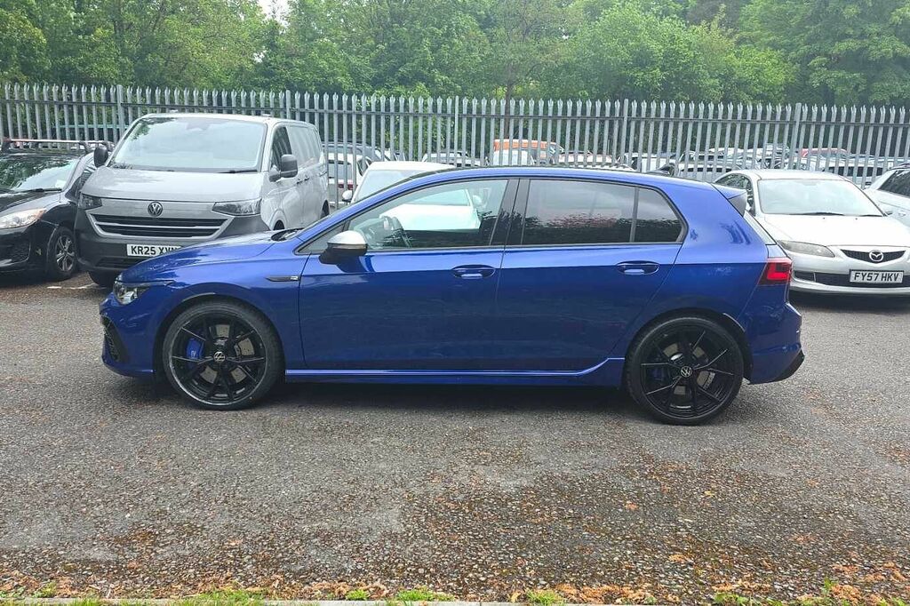 Volkswagen Golf 2.0 Tsi 320 R 4Motion Dsg HF74WGN Blue #4