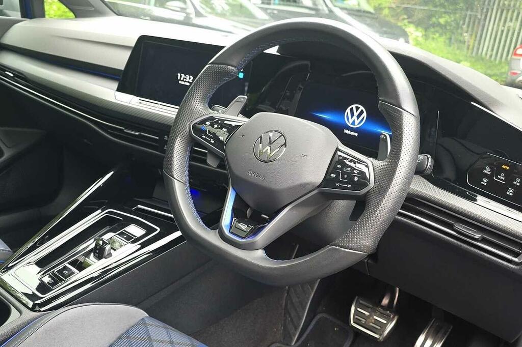 Volkswagen Golf 2.0 Tsi 320 R 4Motion Dsg HF74WGN Blue #6